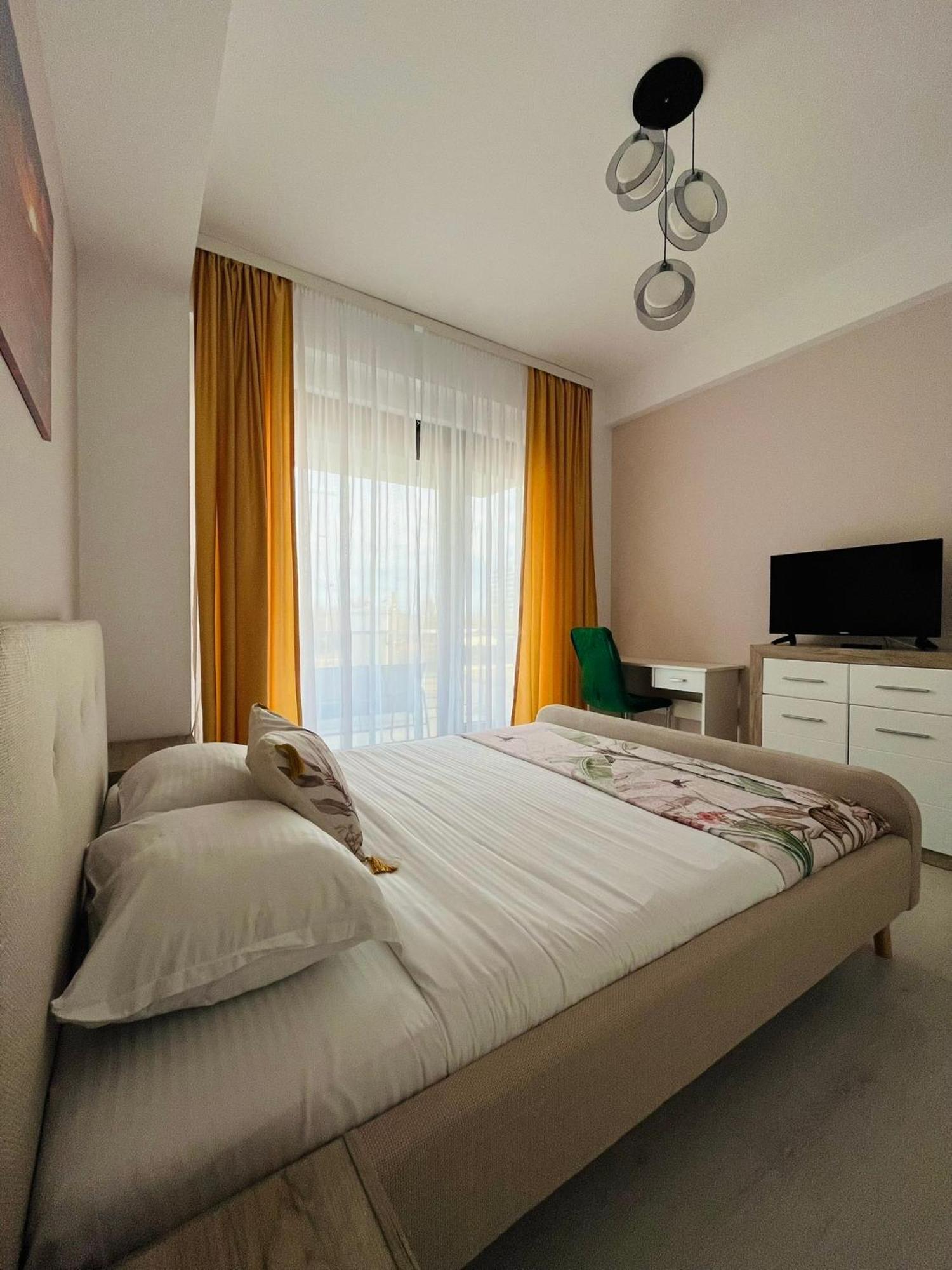 Roapart- Sunset Dream Apartament 2 Dormitoare Vedere Lac Si Parcare Mamaia Exteriör bild